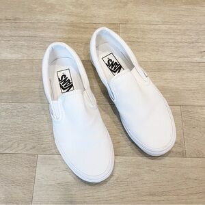 Vans True White Slip On Shoes Size 7.5